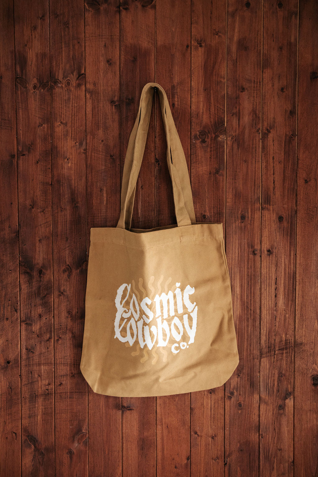 COSMIC SUNRAY TOTE BAG - CAMEL