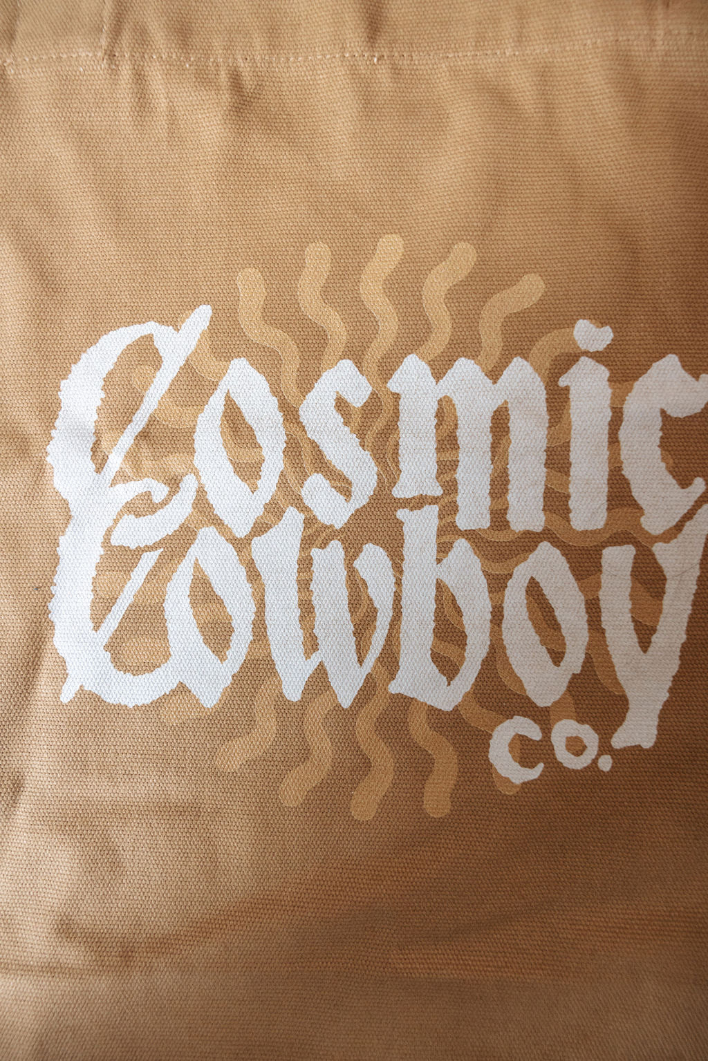 COSMIC SUNRAY TOTE BAG - CAMEL