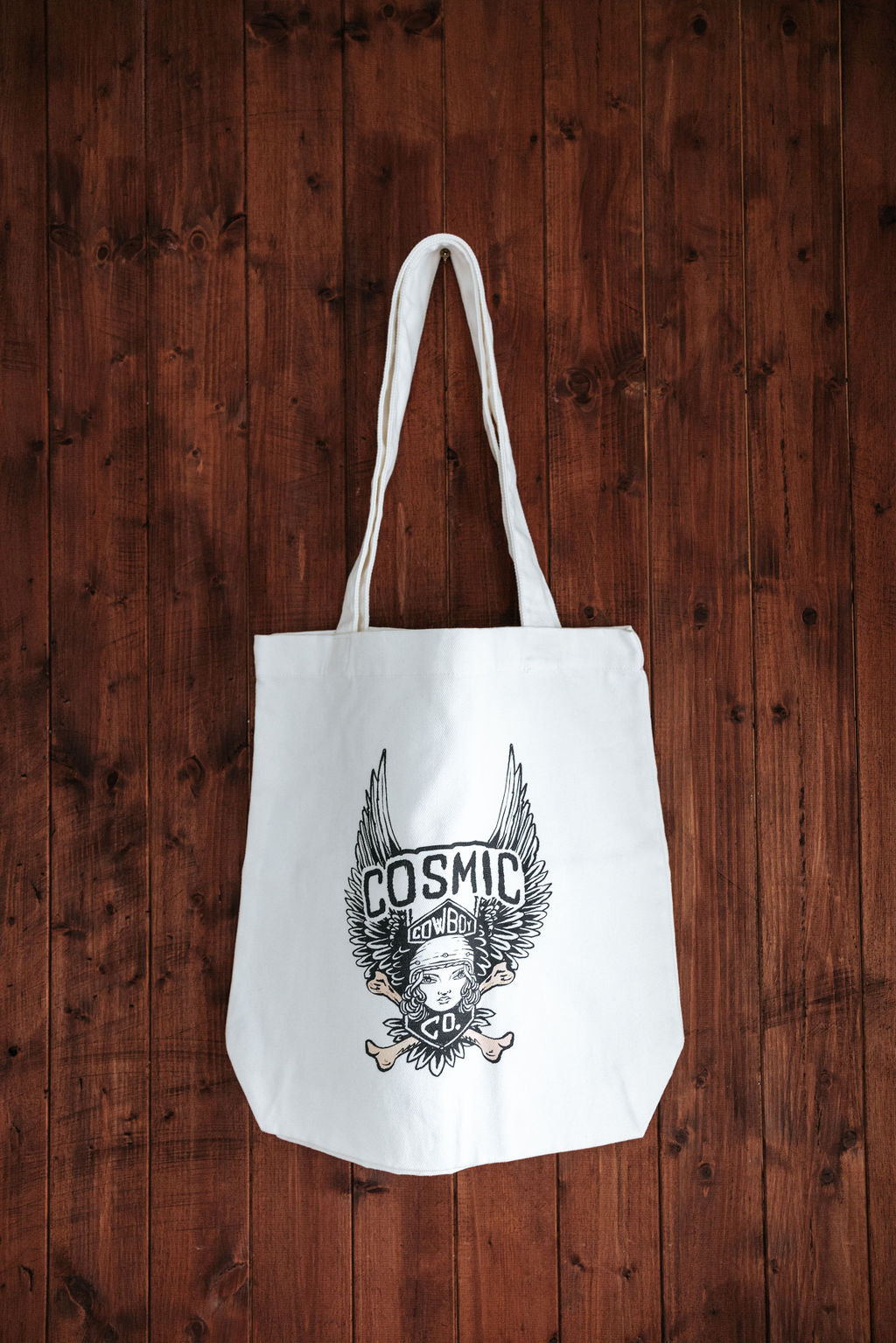 COSMIC WING TOTE BAG - CREAM