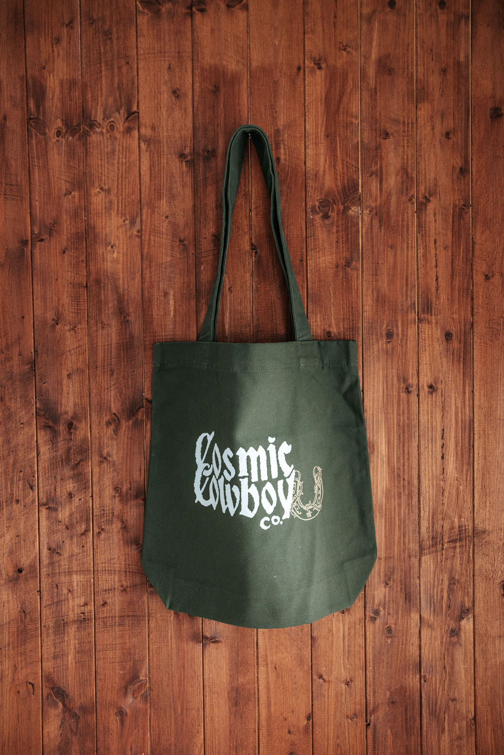 COSMIC HORSESHOE TOTE BAG - ARMY