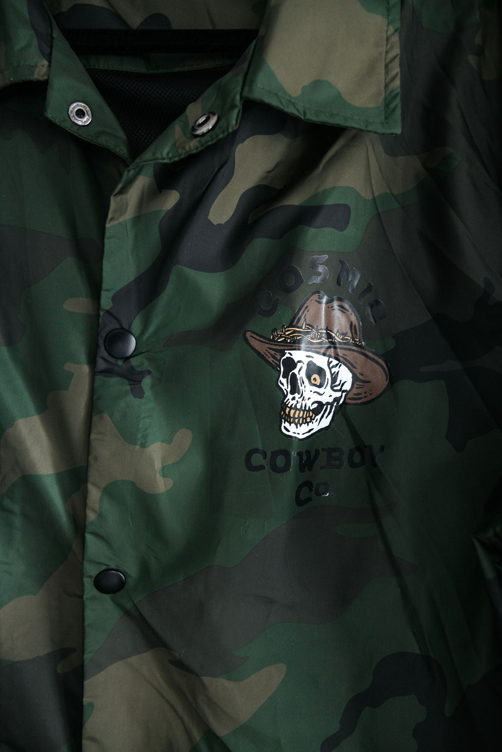 COSMIC SKULL JACKET - CAMOUFLAGE