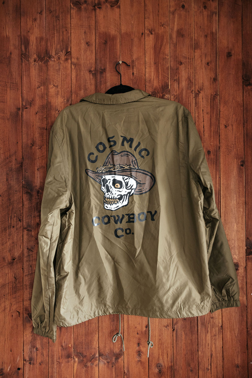 COSMIC SKULL JACKET - KHAKI